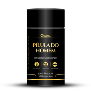 Pílula do homem - Pote 120 cápsulas
